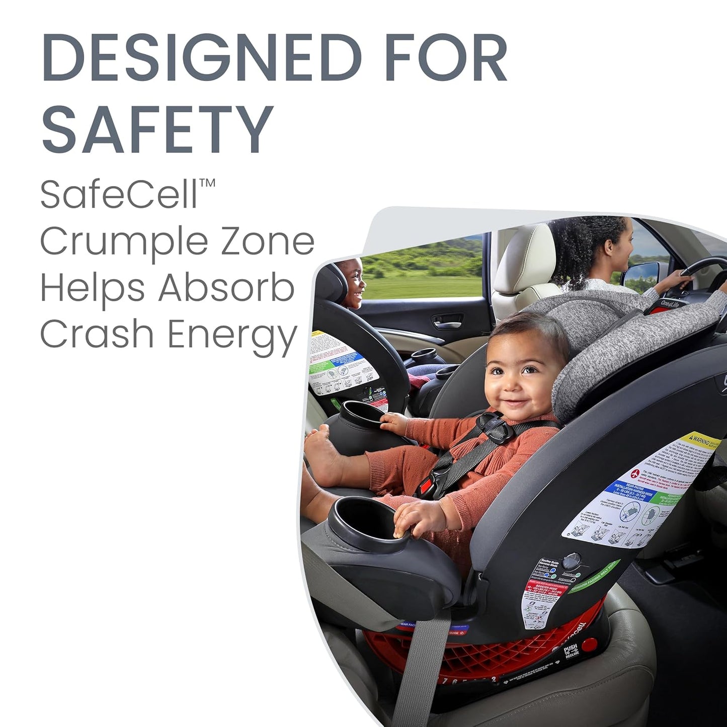 One4Life Convertible Car Seat – 10 Years of Safe, Comfortable Use