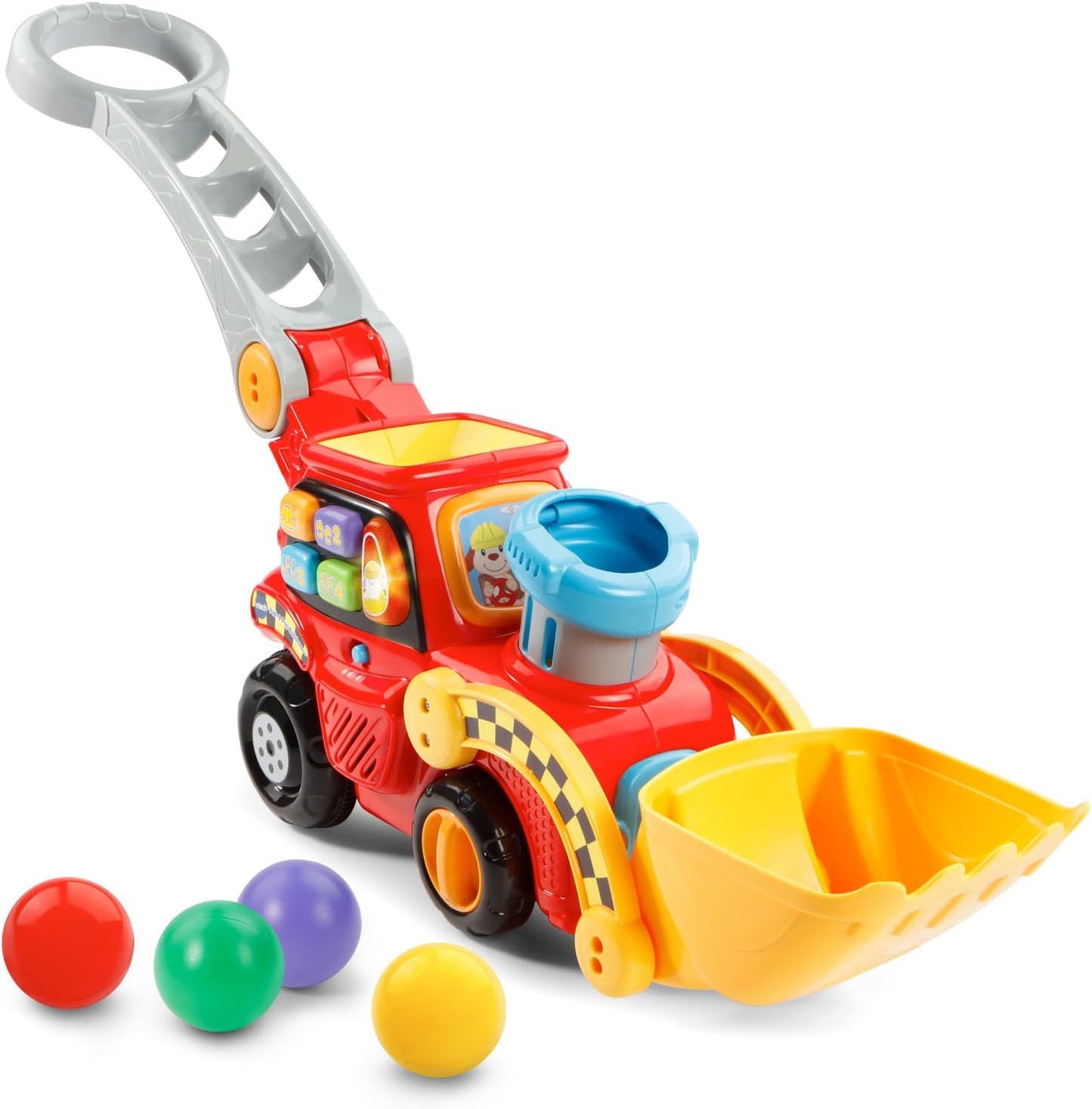 Pop-A-Balls Push & Pop Bulldozer