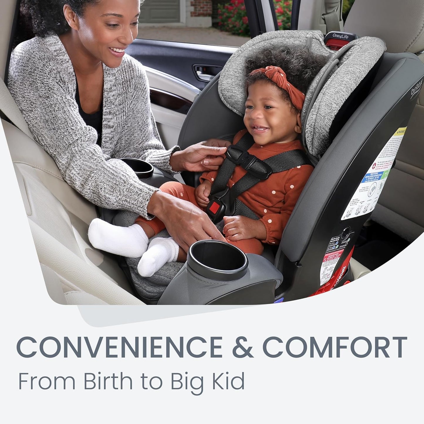 One4Life Convertible Car Seat – 10 Years of Safe, Comfortable Use