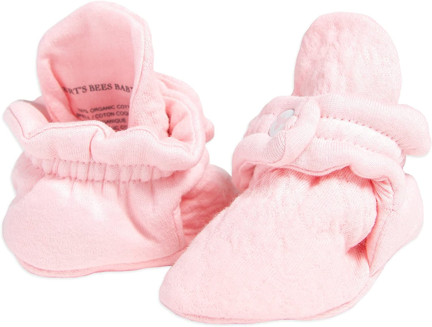 Unisex Organic Cotton Adjustable Infant Booties