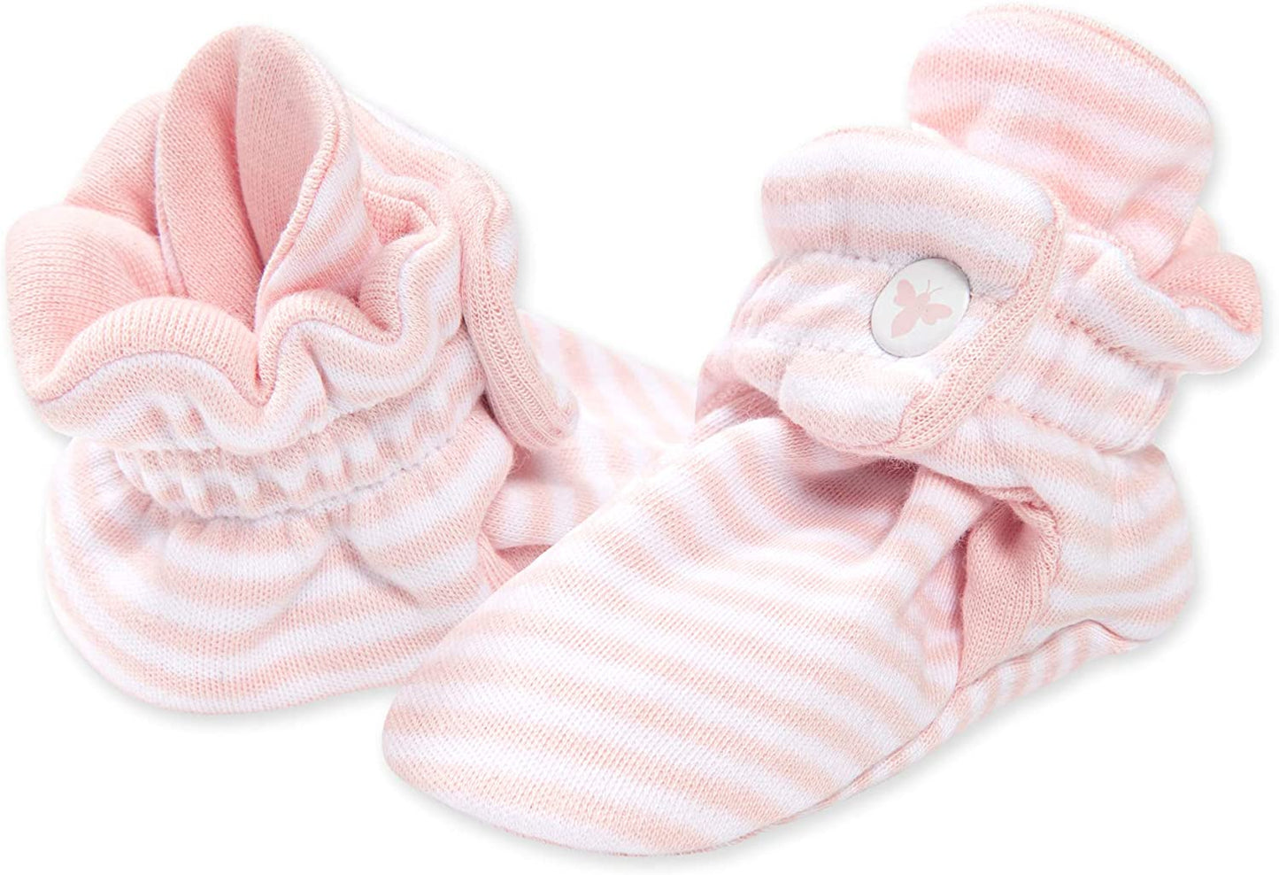 Unisex Organic Cotton Adjustable Infant Booties