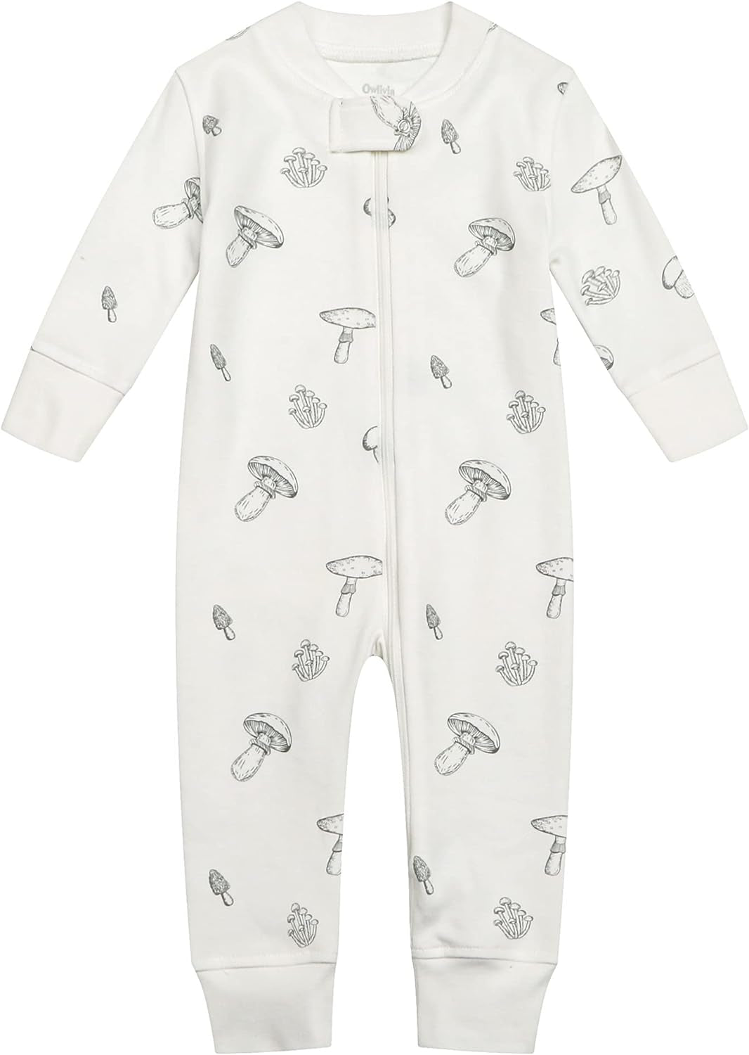 Organic Cotton Baby Boy/Girl Zip-Up Sleep & Play – Footless, Long/Short Sleeve