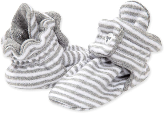 Unisex Organic Cotton Adjustable Infant Booties