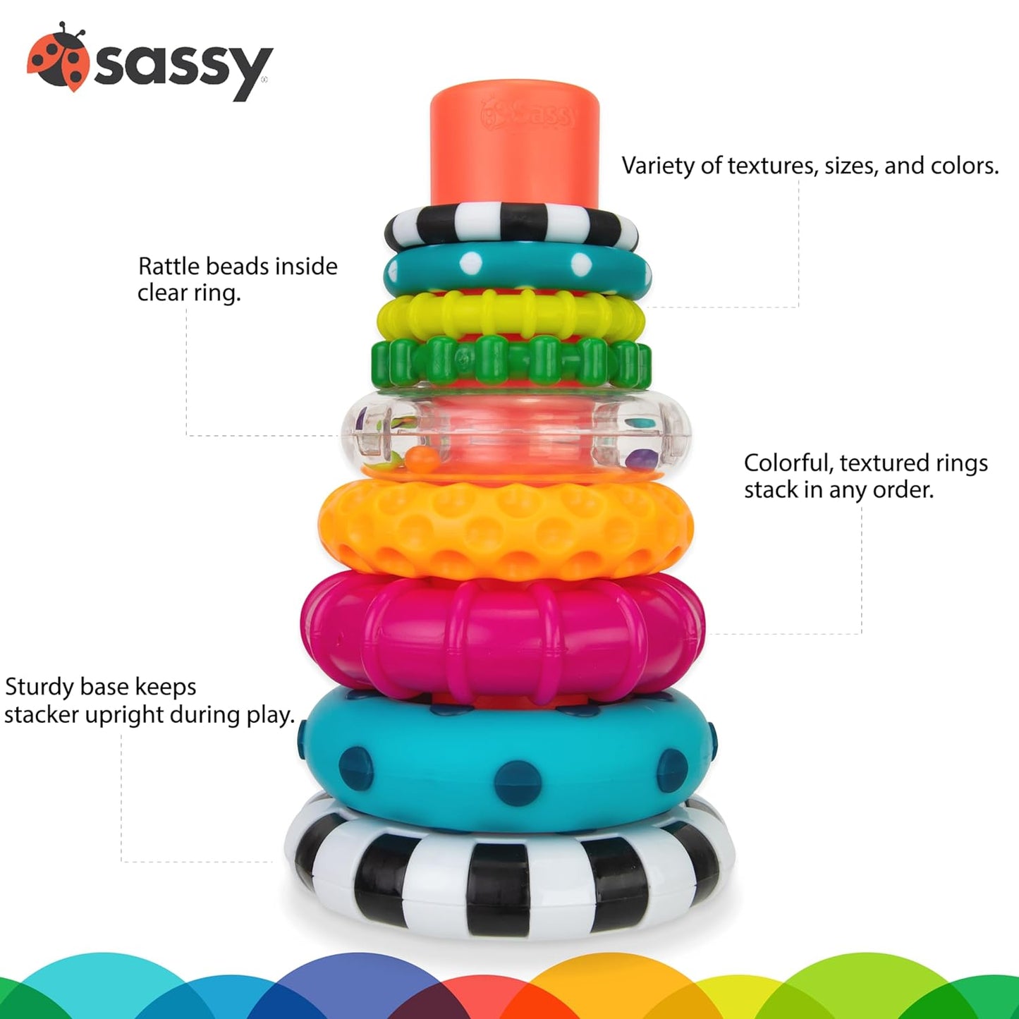 Stacks of Circles – STEM Learning Stacking Toy