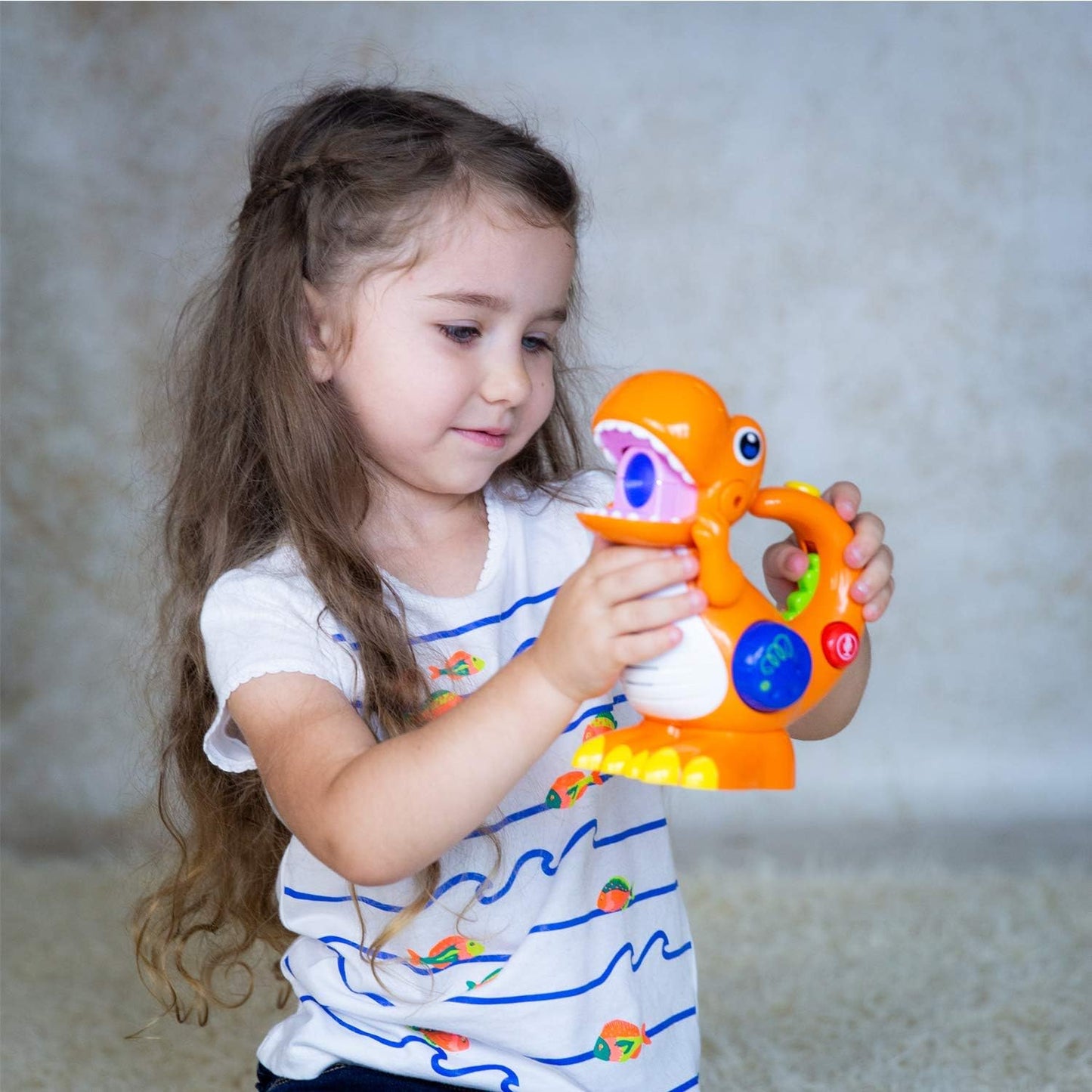 Tikki the Dino – Interactive Dinosaur Toy with Voice Changer & Microphone