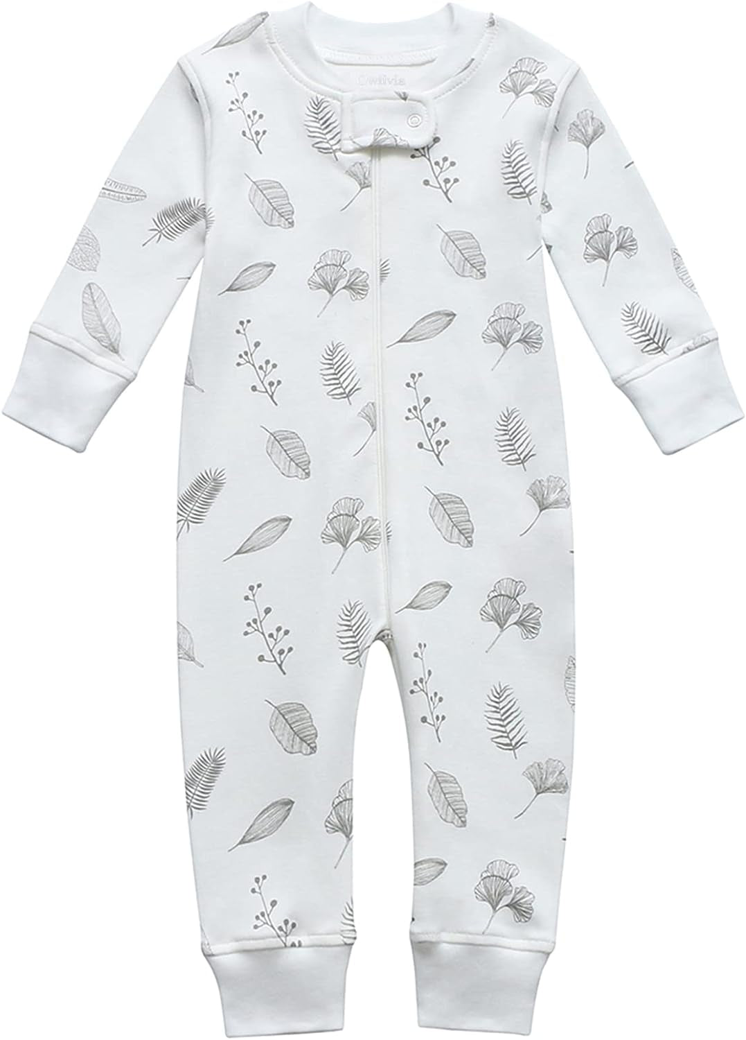 Organic Cotton Baby Boy/Girl Zip-Up Sleep & Play – Footless, Long/Short Sleeve