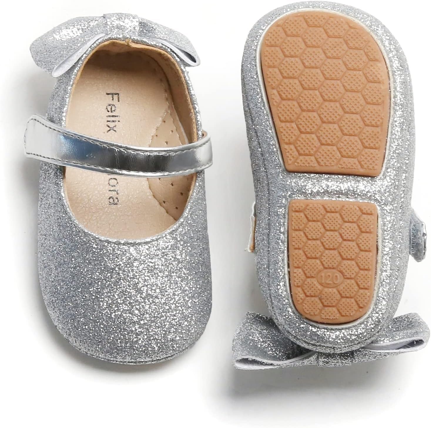 Soft Sole Baby Moccasins - Infant Walking Shoes with Rubber Sole