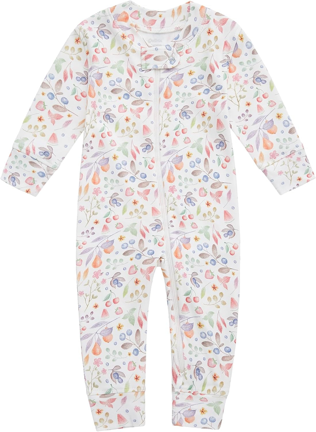 Organic Cotton Baby Boy/Girl Zip-Up Sleep & Play – Footless, Long/Short Sleeve