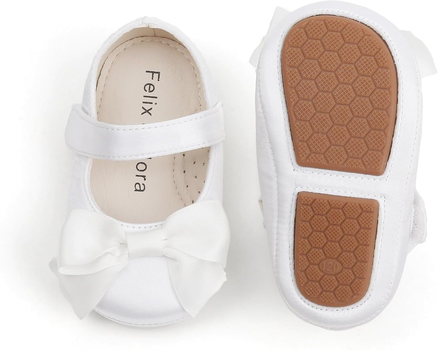 Soft Sole Baby Moccasins - Infant Walking Shoes with Rubber Sole