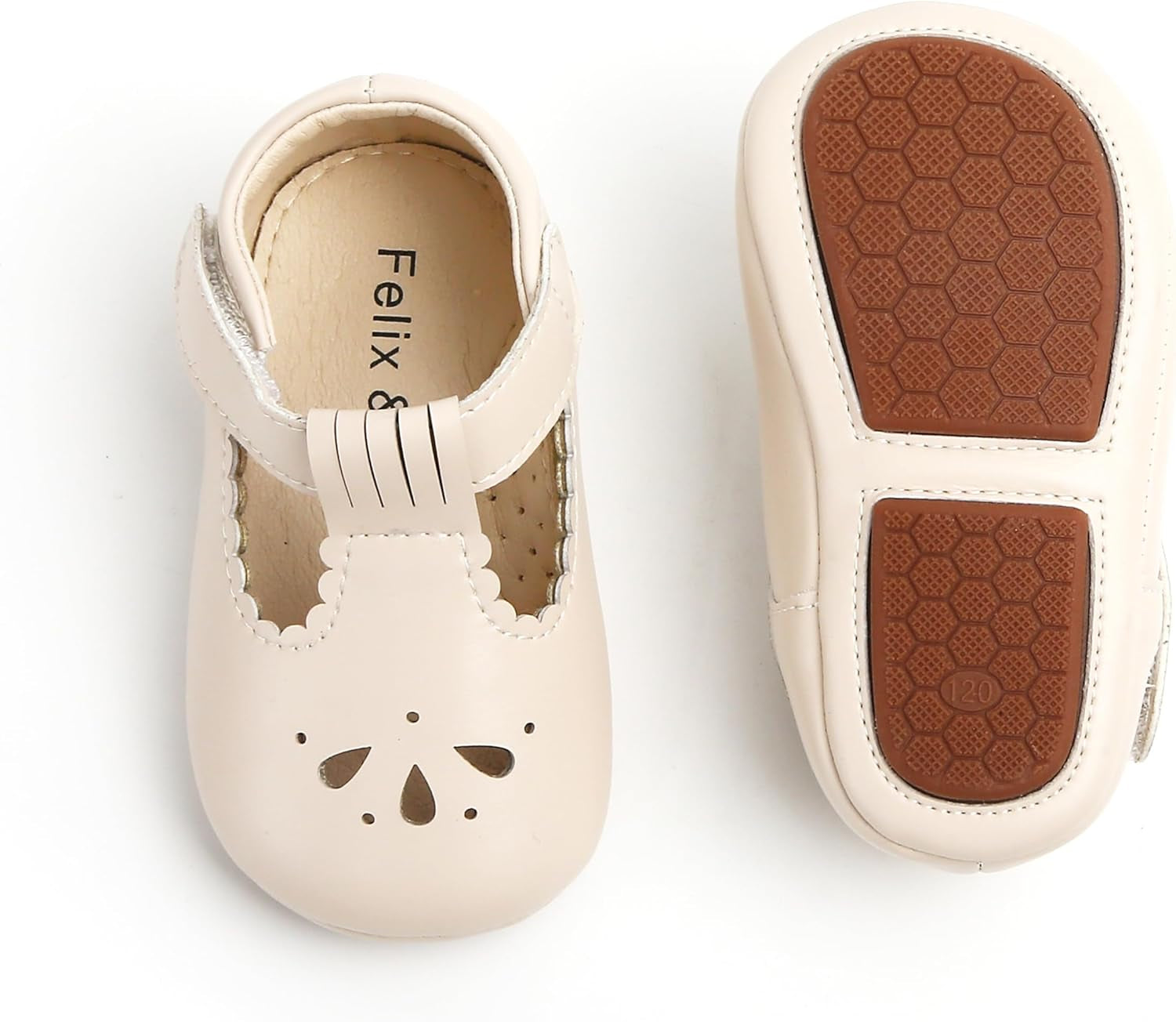 Soft Sole Baby Moccasins - Infant Walking Shoes with Rubber Sole