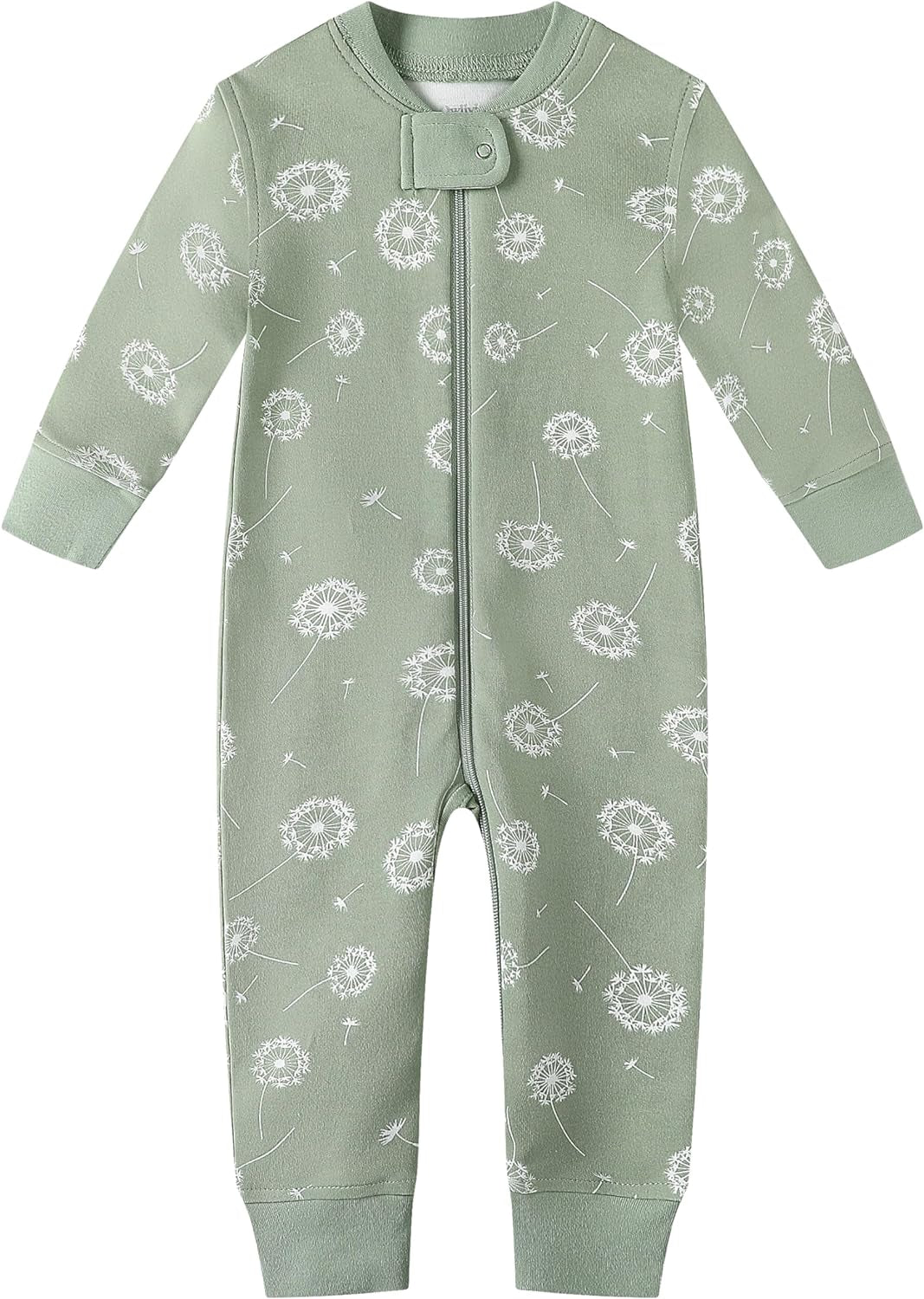 Organic Cotton Baby Boy/Girl Zip-Up Sleep & Play – Footless, Long/Short Sleeve