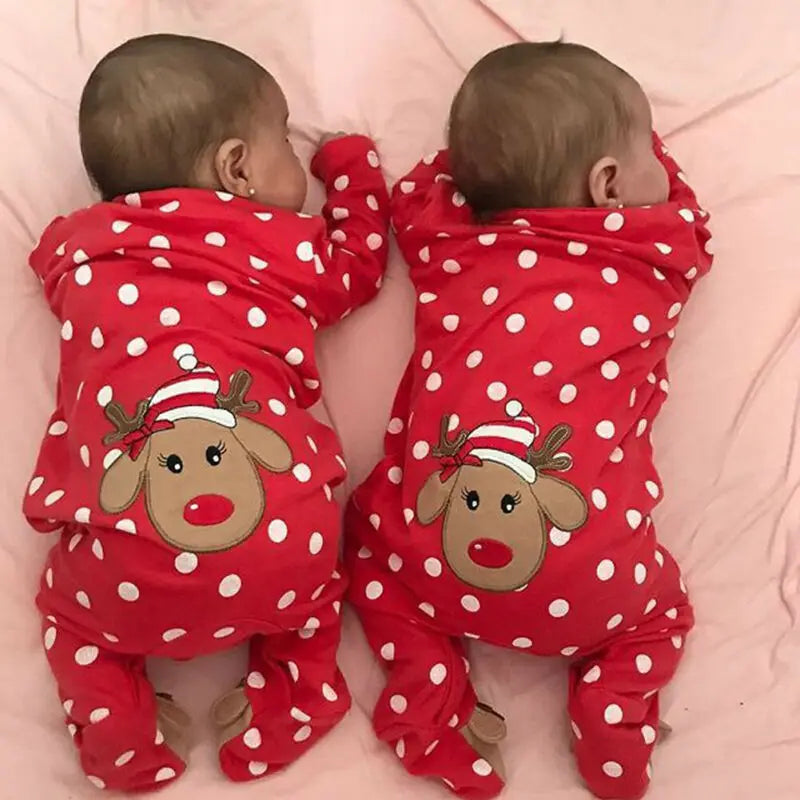 0-18M My First Christmas Baby Boy/Girl Rompers