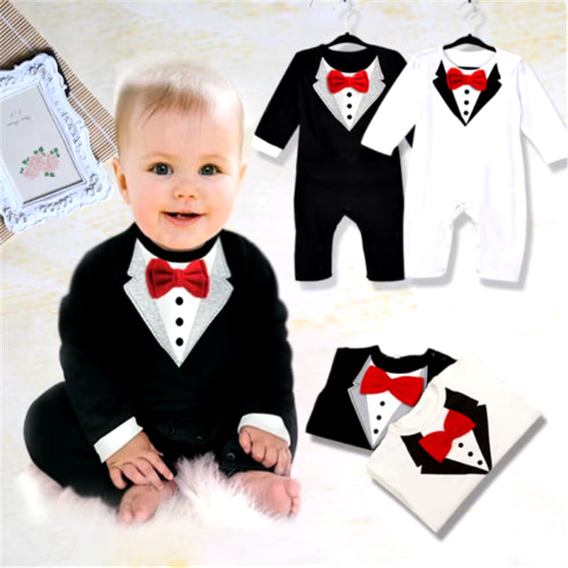 Baby Boys Formal Romper